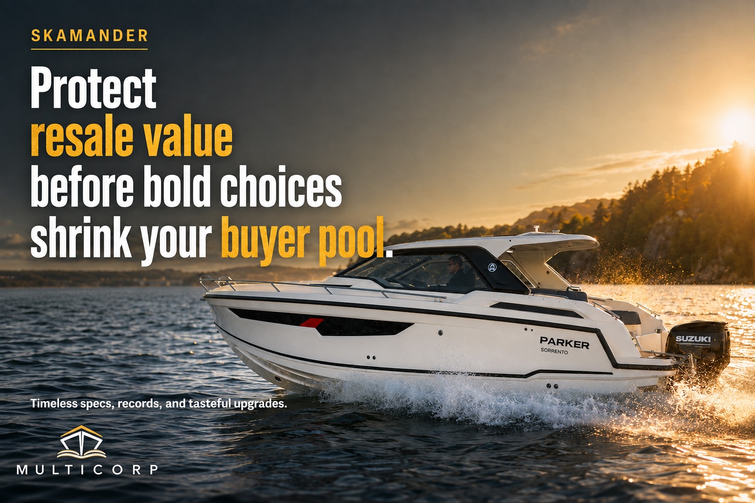 Protecting resale value from day one: design choices and habits that keep premium boats desirable